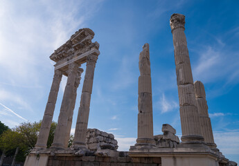Pergamon Ancient City. Bergama, İzmir Province, T&uuml;rkiye.