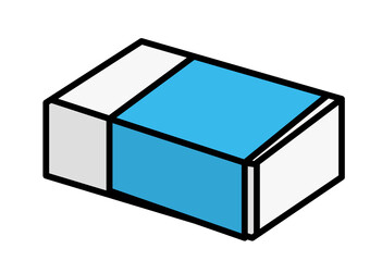 Stationery Set With Pencil Case Pencils And Eraser Illustration For School Education Study Supplies, Learning Tools, Student Life Concept, Classroom And Educational Material Use