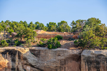 Cliff Dwelling Ruins in Mesa Verde NP, Colorado