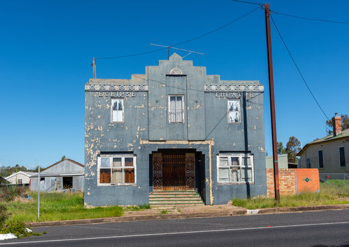 The old Eclipse Theatre in Deepwater, Northern New South Wales