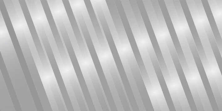 Simple silver foil background with metal mirror texture. Chrome with reflection Platinum metal
