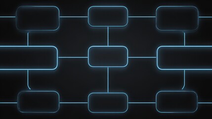 Abstract blueprint style pipeline routing network design