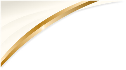 Obraz premium Abstract gold and white swirl background