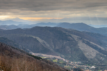 Veduta di Piglio - Frosinone - Lazio - Italia