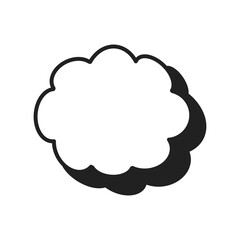 [Speech Bubble Icons] Speech bubble icon 吹き出しアイコン