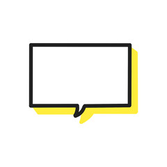 [Speech Bubble Icons] Speech Bubble Icon 吹き出しアイコン