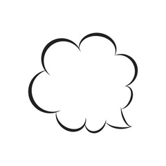 [Speech Bubble Icons] Speech Bubble Icon 吹き出しアイコン