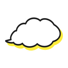 [Speech Bubble Icons] Speech Bubble Icon 吹き出しアイコン