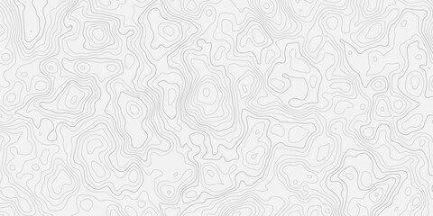 Obraz premium Seamless Topographic Elevation Line Texture Background Minimal Cartography Inspired Map Design with Clean Line Details