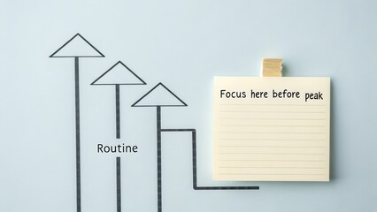 Minimal Arrow Diagram Representing Upward Business Growth