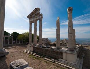 Pergamon Ancient City. Bergama, İzmir Province, T&uuml;rkiye.