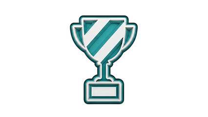 Layered Trophy Icon