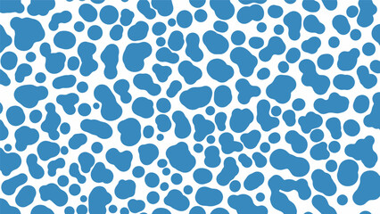 Obraz premium blue spots on white background seamless pattern abstract design.