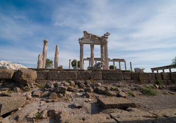 Pergamon Ancient City. Bergama, İzmir Province, T&uuml;rkiye.