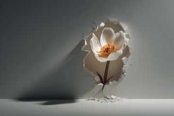 Breaking Barriers Concept For Women&rsquo;s Day