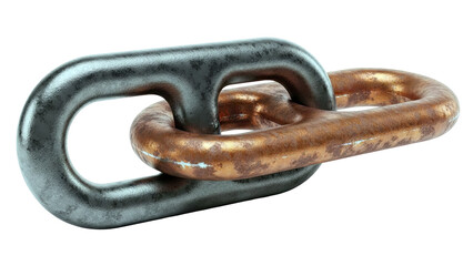 Interlocking Metal Chain Links