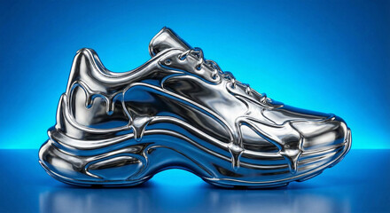 Creative banana unzipping to reveal glowing pink neon light on pink backdrop for art and modern design media