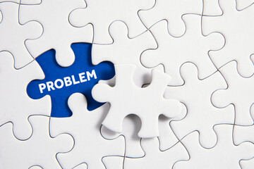 Fototapeta premium business concept puzzle