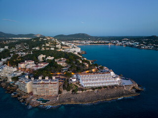 Costa de la Calma and Santa Ponsa, Calvi&aacute;, Mallorca, Balearic Islands, Spain