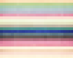 Abstract colored pixel mosaic  texture on transparent background