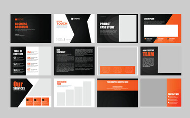 Creative Business Brochure with Modern Layout