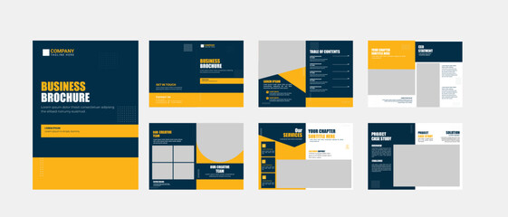 Creative Business Brochure with Modern Layout