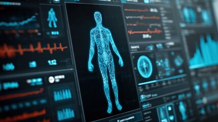 Digital Healthcare Interface for Patient Analysis and Monitoring