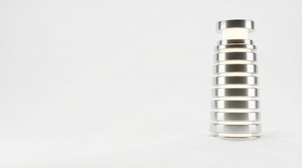 Modern Metallic Lamp Design Lighting Interior Decor Home Decor. Concept featuring lamp, lighting, modern design, metallic, interior decor.