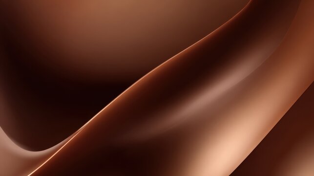 Light chocolate brown background with soft tonal gradients, warm elegant luxury style, smooth matte surface, modern premium look, space