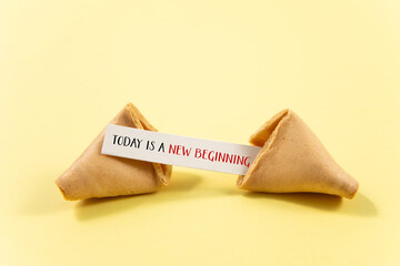 fortune cookie with fortune