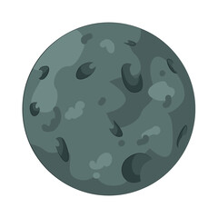 Illustration of Full Moon