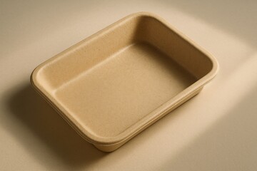 Disposable food container made from eco friendly material promoting balance and wellness with technology supporting healthy diet hydration and stress management for longevity and lifespan