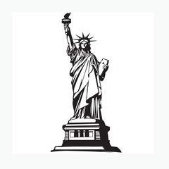 statue of liberty vector © bariyanto