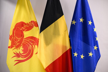 Belgique europe wallonie drapeau