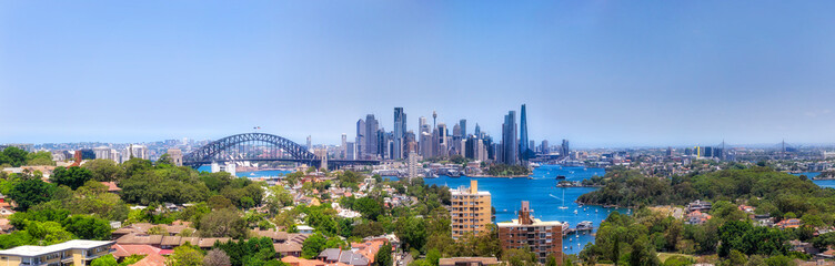 Fototapeta premium D Sydney Waverton mid pan