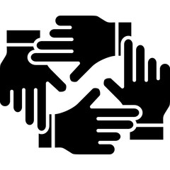 Obraz premium Hands Icon Vector Element