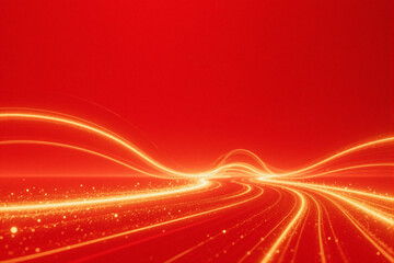 abstract red background with lines