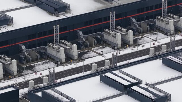 Data center HVAC, backup generators, UPS, ATS, and emerging clean power technologies.