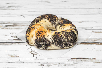 Jewish tradition reinvented with bagels in modern flavors like beetroot and cumin, olive and...