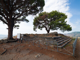 Pergamon Ancient City. Bergama, İzmir Province, T&uuml;rkiye.