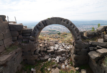Pergamon Ancient City. Bergama, İzmir Province, Türkiye