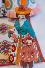 The Dymkovsky toy is a Russian folk craft that consists in making clay toys. Handmade clay...