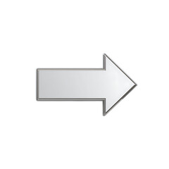 Fototapeta premium 3D Arrow Left Solid png (2).png