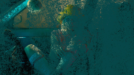 Grunge Texture Overlay 16