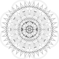 mandala for yoga, meditation, wellness