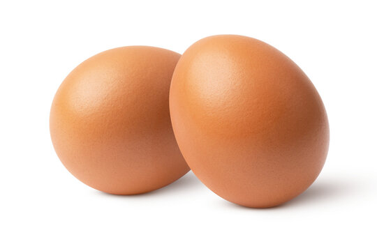 eggs isolated on white background