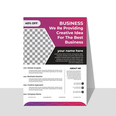 Professional Business Promotion Flyer Design