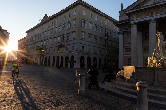 piazza della borsa a trieste