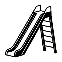a ladder on a white background