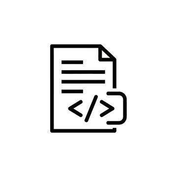Creative Programming Code Document Illustration for Software Development Projects